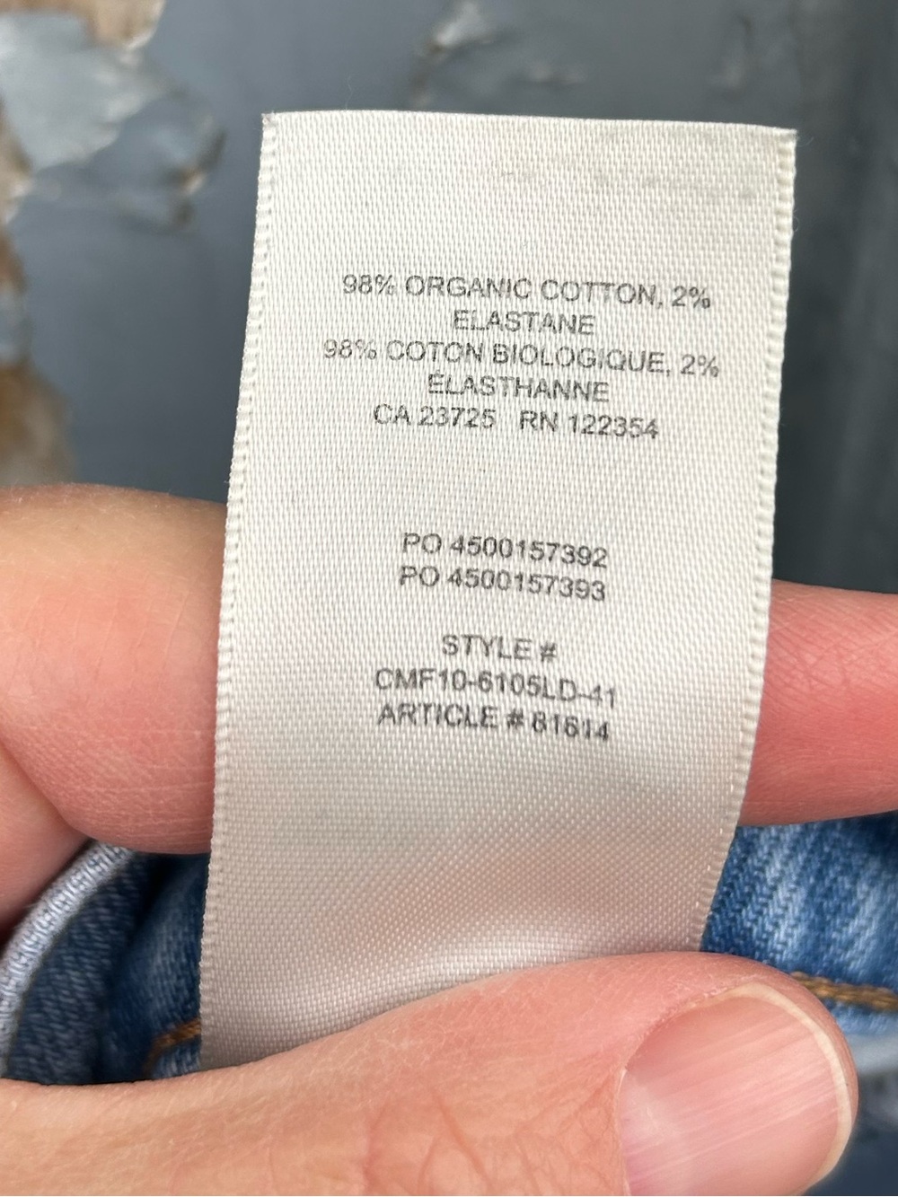 Denim Forum Arlo High Rise Straight, size 30 - Picture 12 of 13